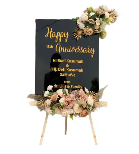 Papan Bunga Akrilik Landasan Ulin Utara