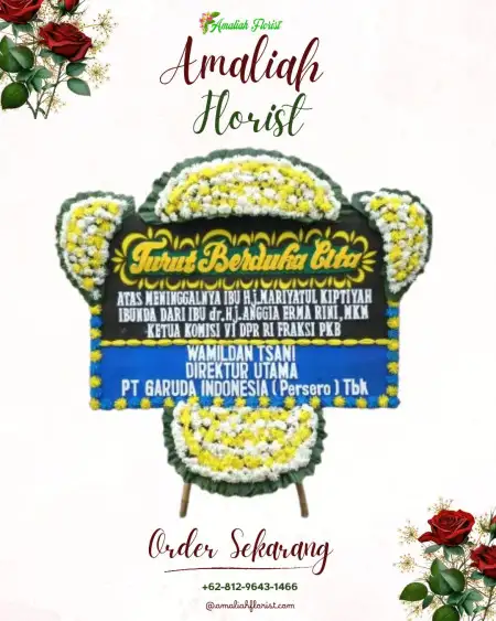 Papan Bunga Duka Landasan Ulin Utara