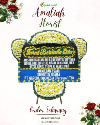 Papan Bunga Duka di Landasan Ulin Utara